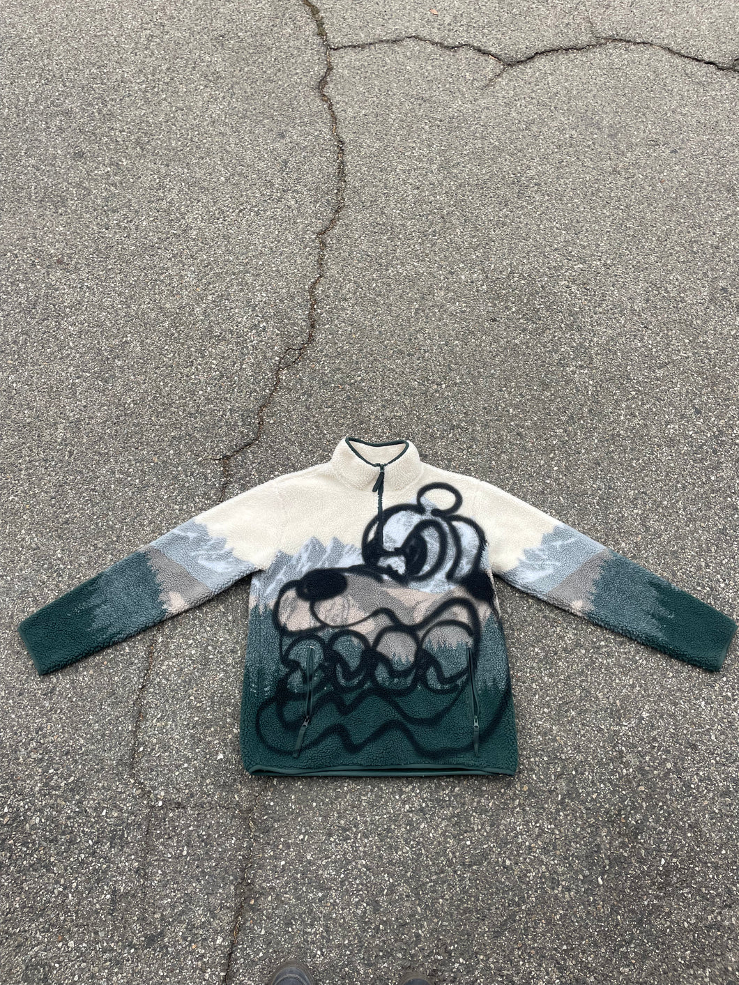 Dogg Medium Quarter Zip Up