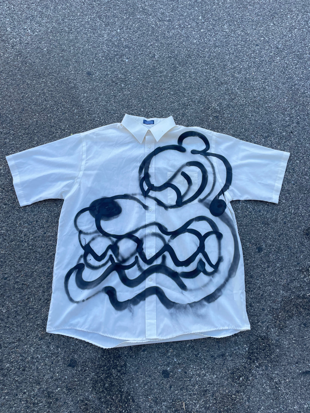 Dogg Mens Size 18 Short Sleeve Button Up