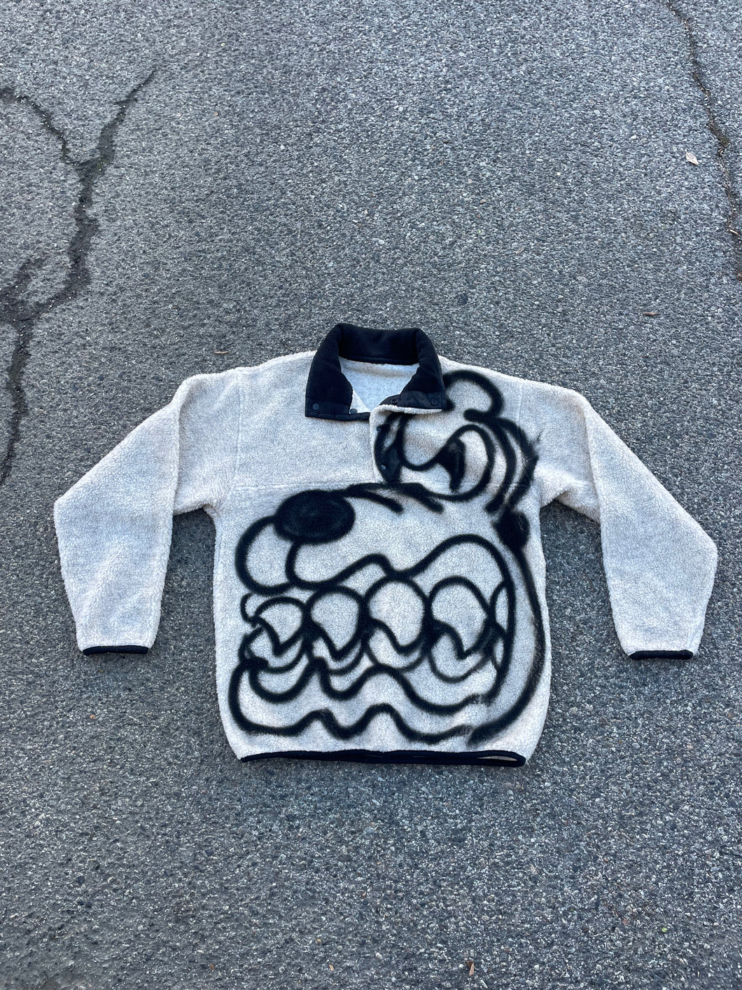 Dogg Quarter Zip Size Large