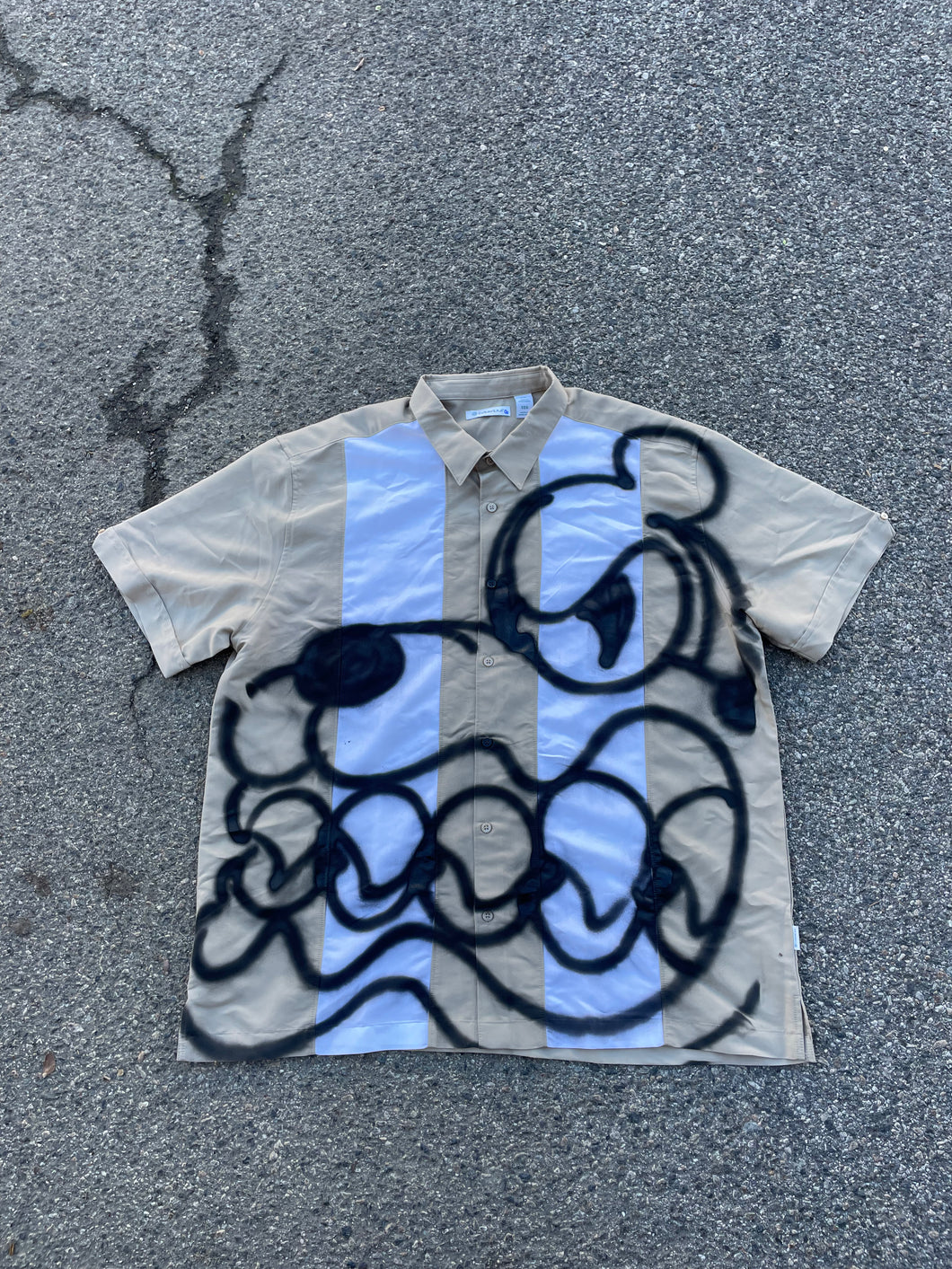 Dogg Mens XXL Cuban Style Button UP