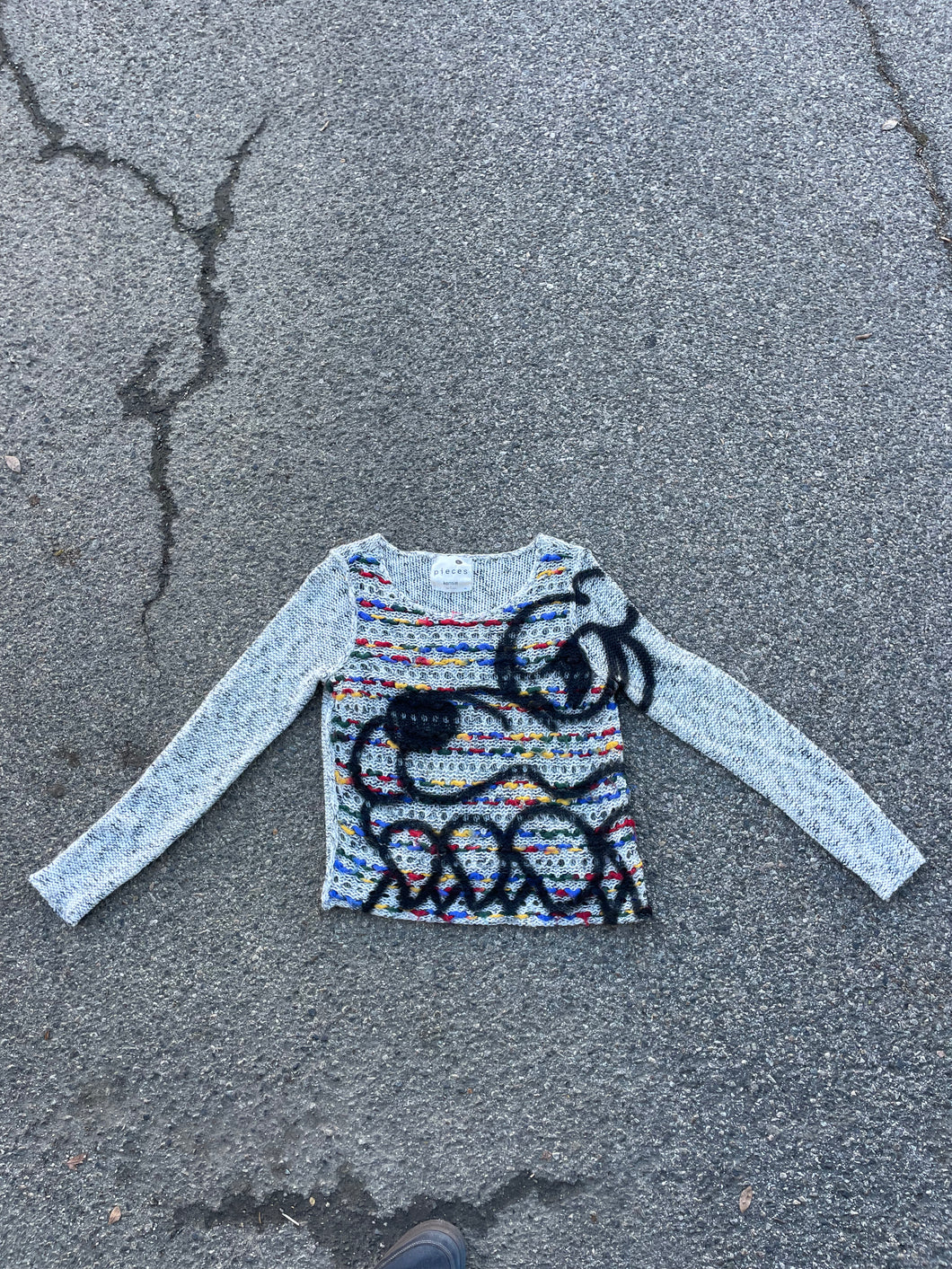 Dogg Womens Large Size Knit Sweater