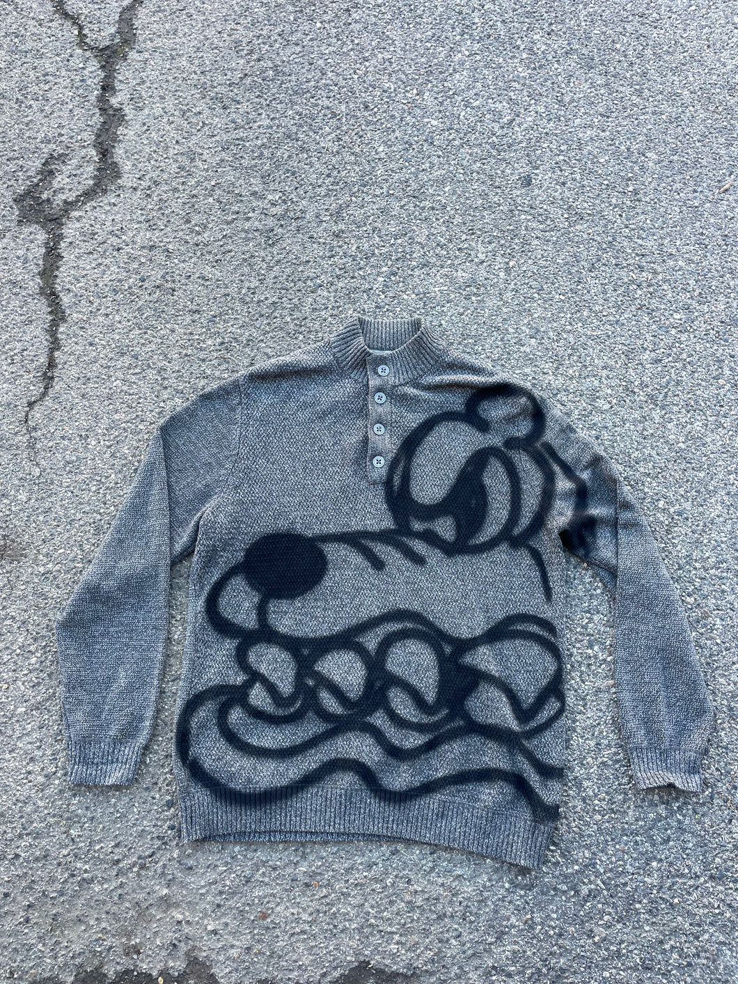 Dogg Mens GH Bass Pull Over Sweater Size XL